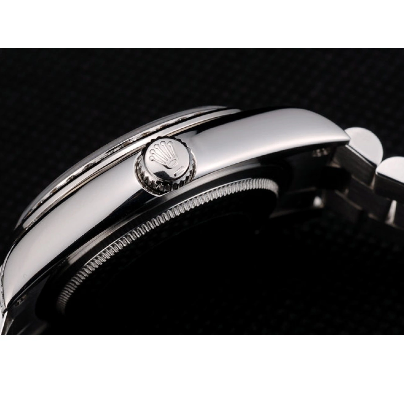 Aaa fake watches Diamond Stainless DayDate Diamond Dial Plated Rolex Plated Bracelet 41986 Steel 0524